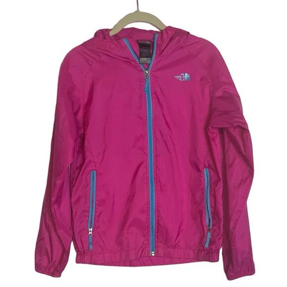Girls THE North Face Hydrenalite Pink Jacket Size Large 14/16 - Picture 1 of 6
